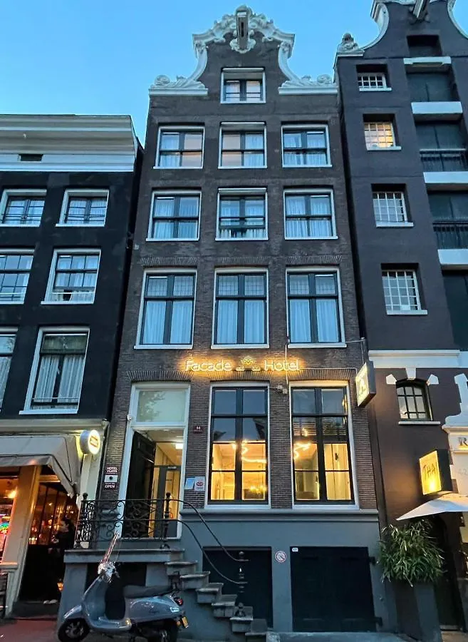 Facade Hotel Amsterdam Nizozemsko